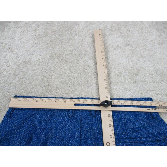 Robert Graham Shorts Men 32 Blue Performance Classic Fit Preppy Chino Golf 32x8 - Picture 9 of 11